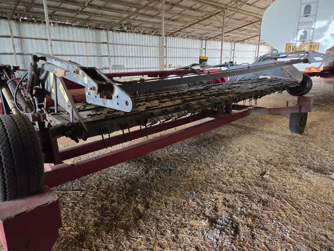 2003 Case-IH 2015 Canola Pick-up Front on Comb Trailer - photo 5