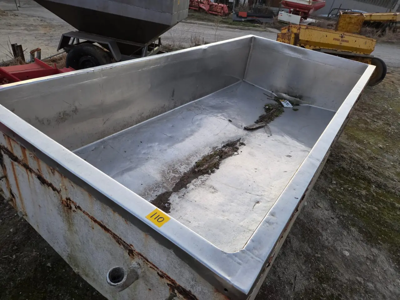 Stainless Steel Wash Vat 1.4 x 3.1m - photo 1