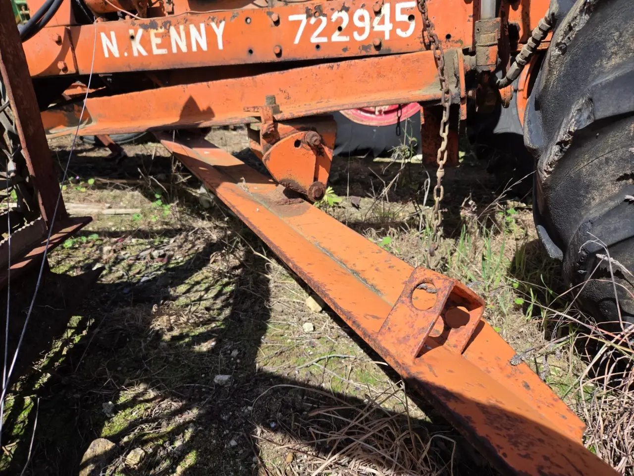 1945 Allis Chalmers Under Belly Grader - photo 8