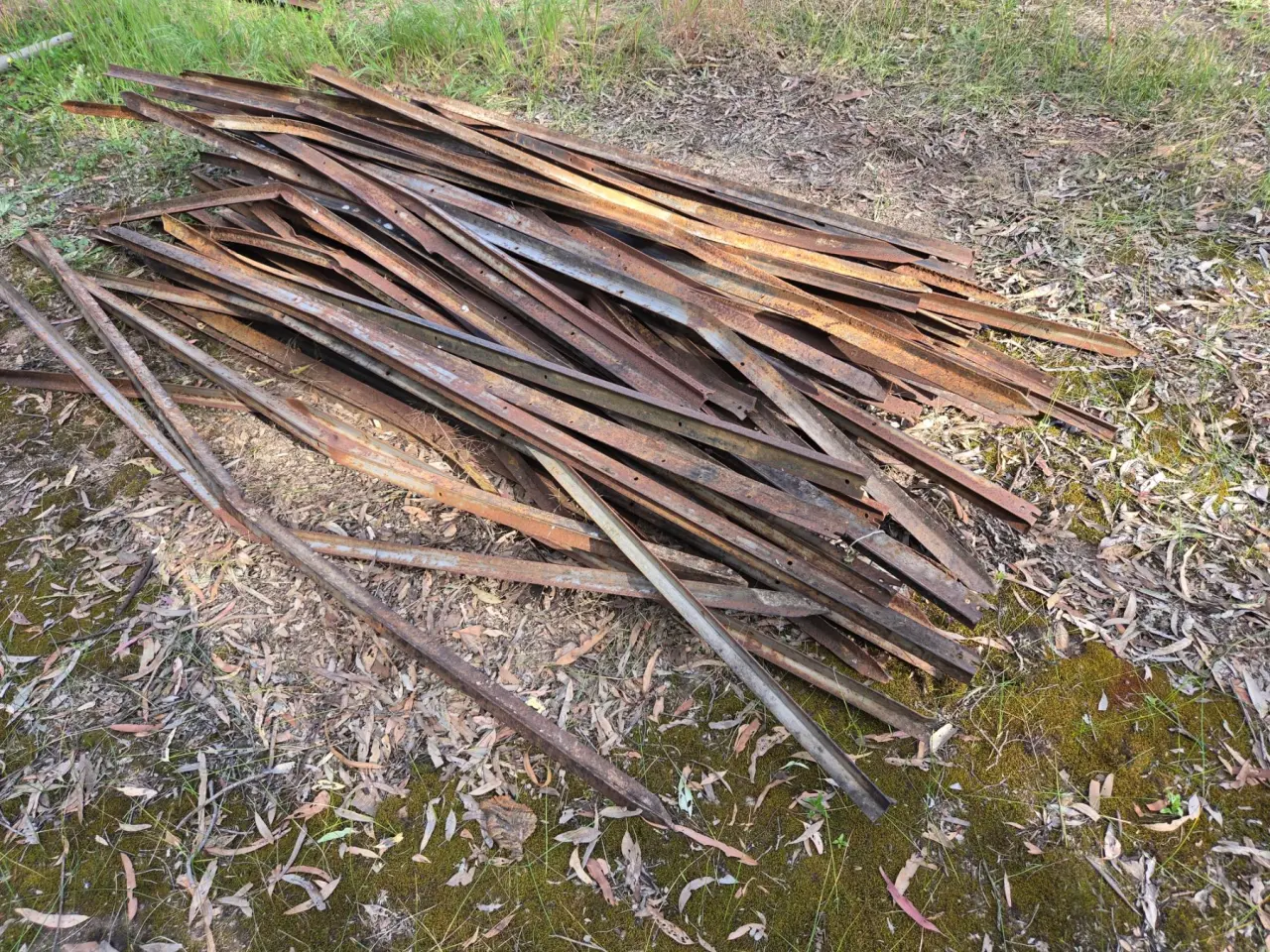 Used - Pile of Damaged Steel Posts - photo 3
