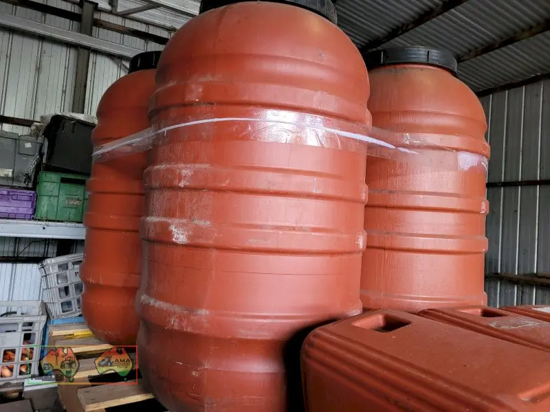4x Large Food grade olive drums - photo 2