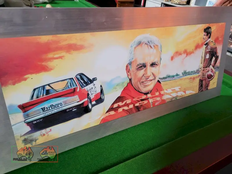 Signed Peter Brock Panorama Print (Kyabram Vic.) - photo 1