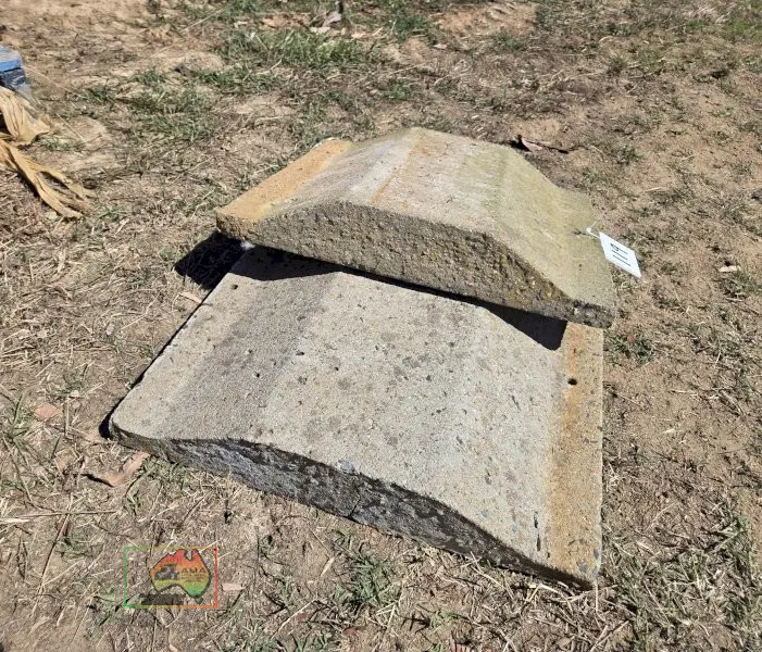 3x Concrete Stock Trough Lids - photo 1