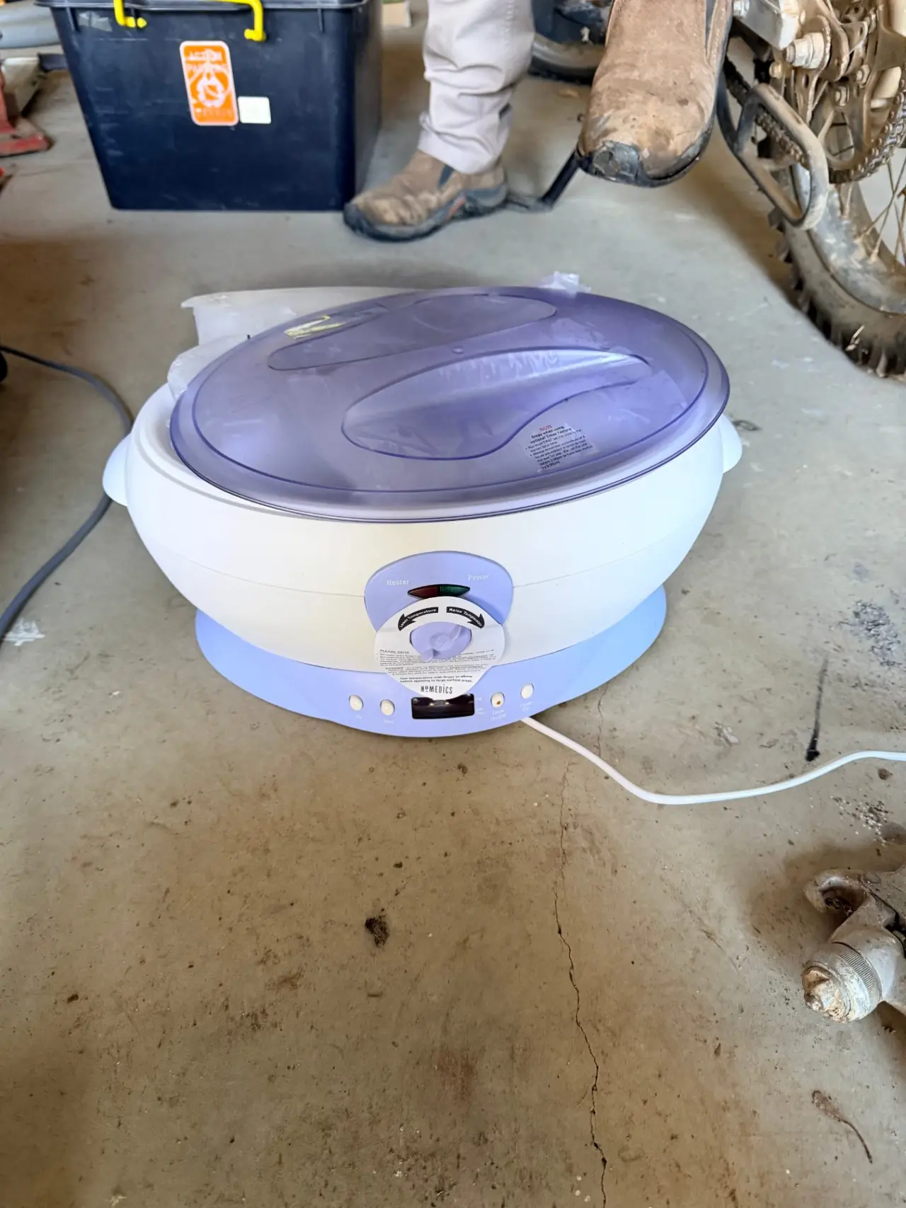 Homedics ParaSpa elite paraffin bath - photo 1