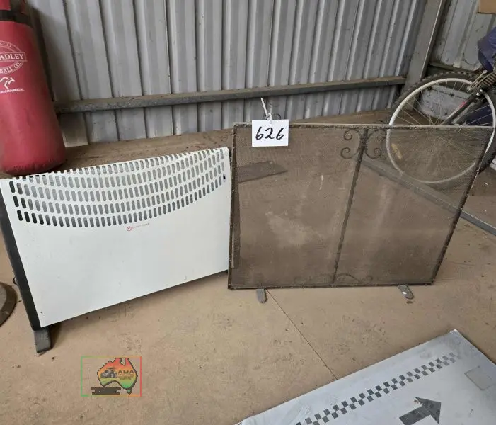 Electric Heater & Fire Screen - photo 1