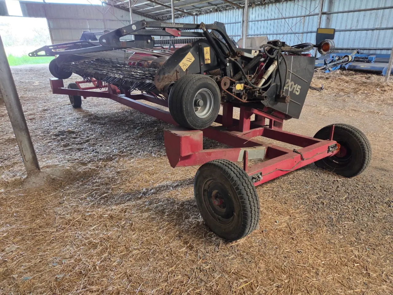 2003 Case-IH 2015 Canola Pick-up Front on Comb Trailer - photo 3