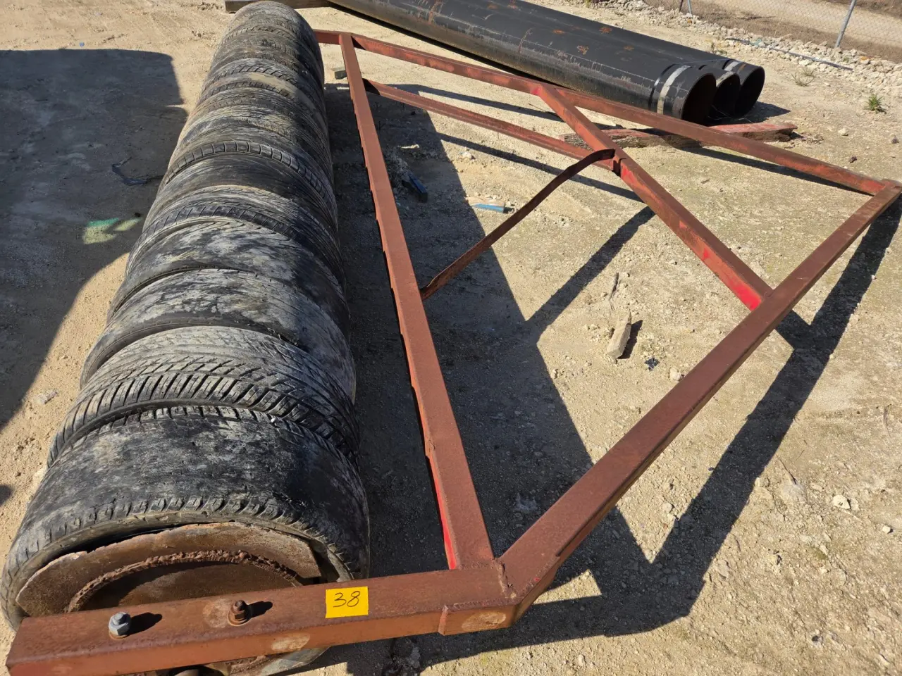 Rubber Tyre Roller - 4.4m wide - photo 6