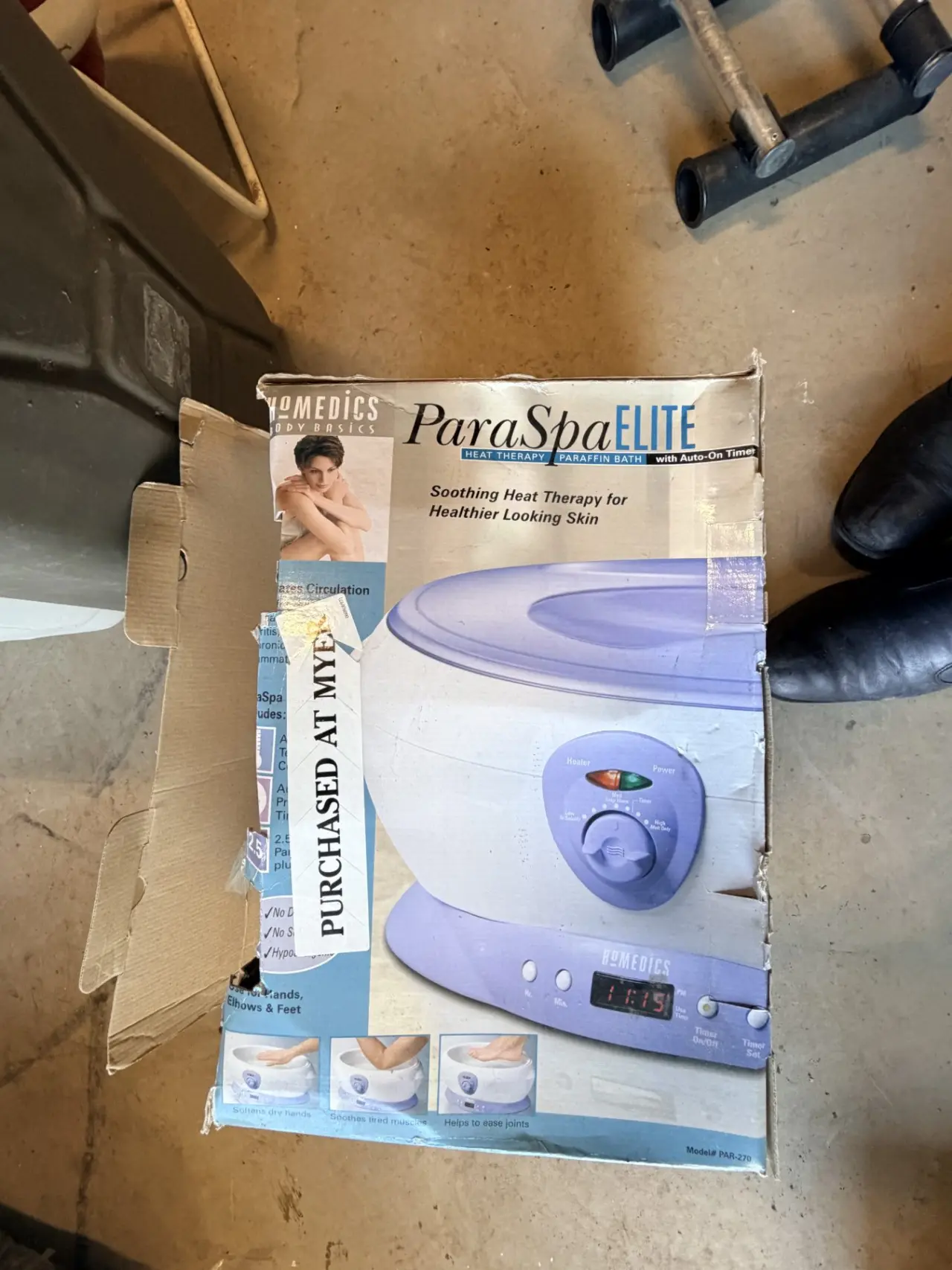 Homedics ParaSpa elite paraffin bath - photo 2