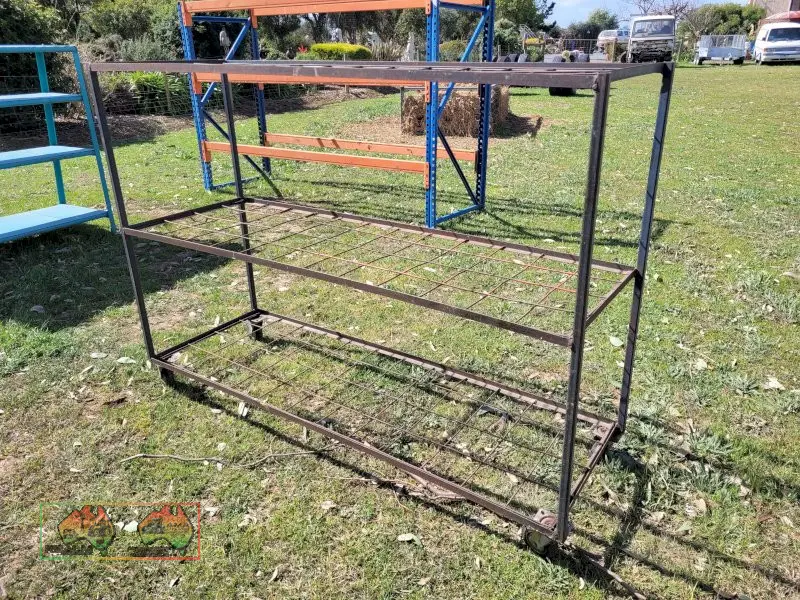 2'x6'x4'6"Mobile Workshop 3 Shelf Trolley - photo 2