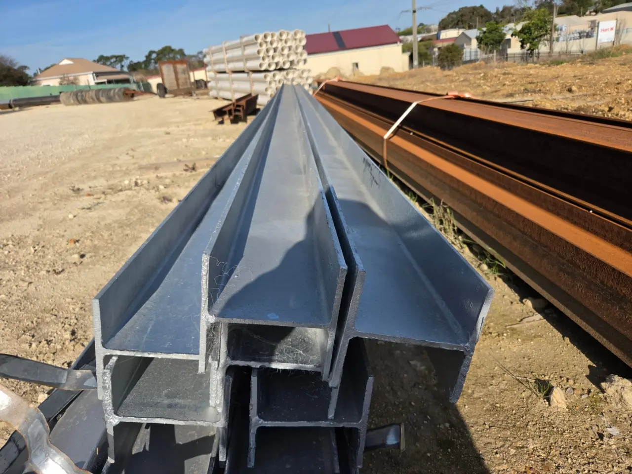 New Hot Dipped Galv. I-Beam 150x150 x 9m - photo 1
