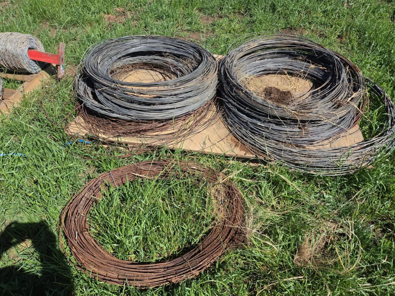 Used - Coils of Plain Fencing Wire - photo 2