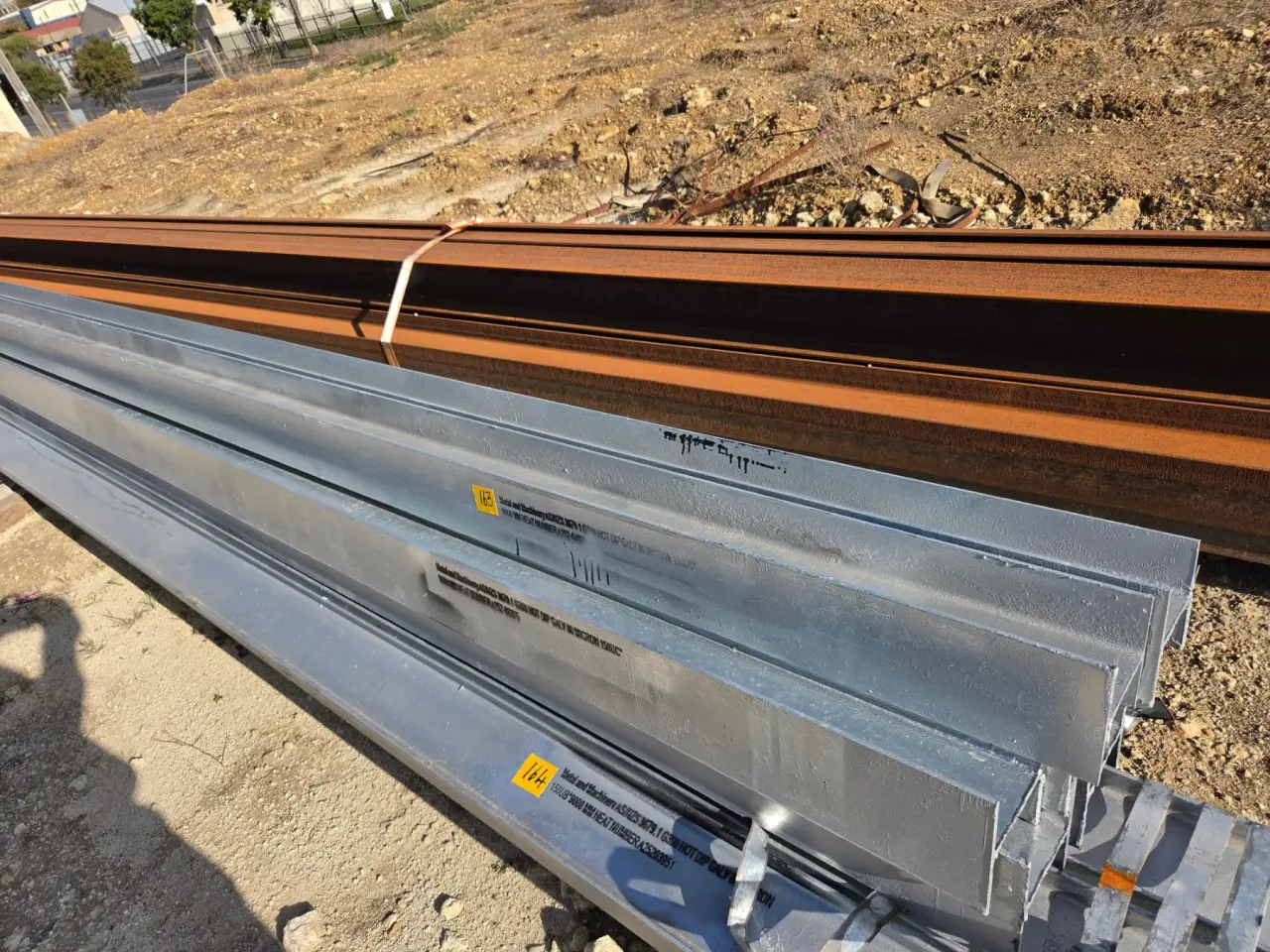 New Hot Dipped Galv. I-Beam 150x150 x 9m - photo 2