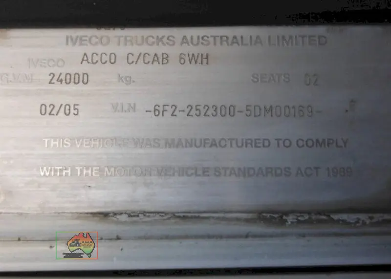 2005 Iveco Acco 2350 Beavertail Tray - photo 17