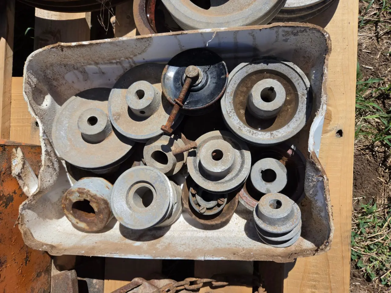 Used - Small V-Belt Pulleys - photo 1