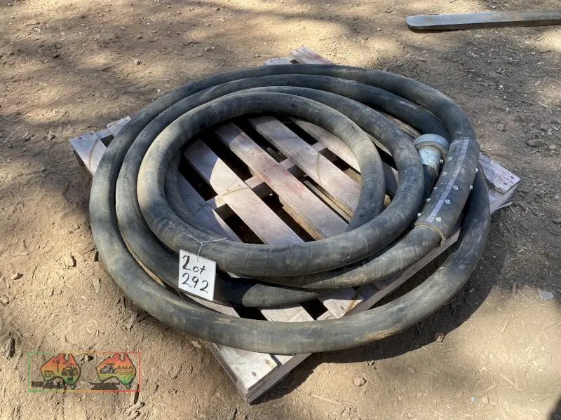 Rubber Air and Water hose with Fitting - photo 1